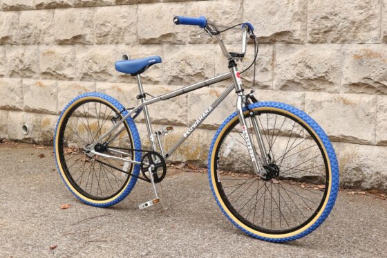 KUWAHARA / SURVIVOR 26 /FLAME bike限定カラー CHROMR × BLUE（クワハラ/桑原/サバイバー26/フレイムバイク/クローム×ブルー）
