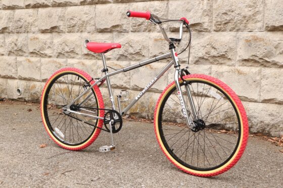 KUWAHARA / SURVIVOR 26 / FLAME bike限定カラー CHROMR × RED（クワハラ/桑原/フレイムバイク/クローム×レッド）