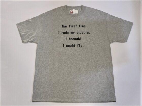 Shantii × FLAME bike　TEE　GRAY