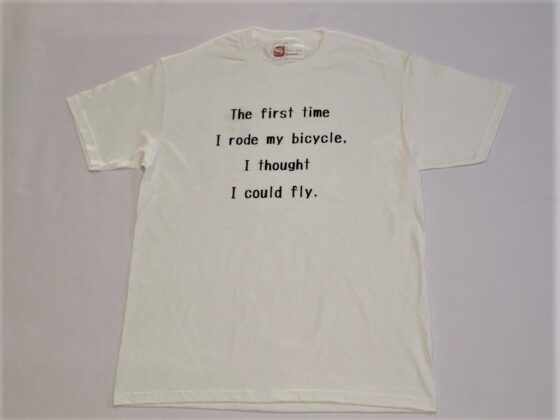 【SHANTii × FLAME bike　TEE】WHITE