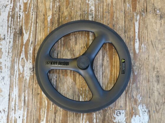 Kitt design Carbon Alu -spoke　Front Wheel 406
